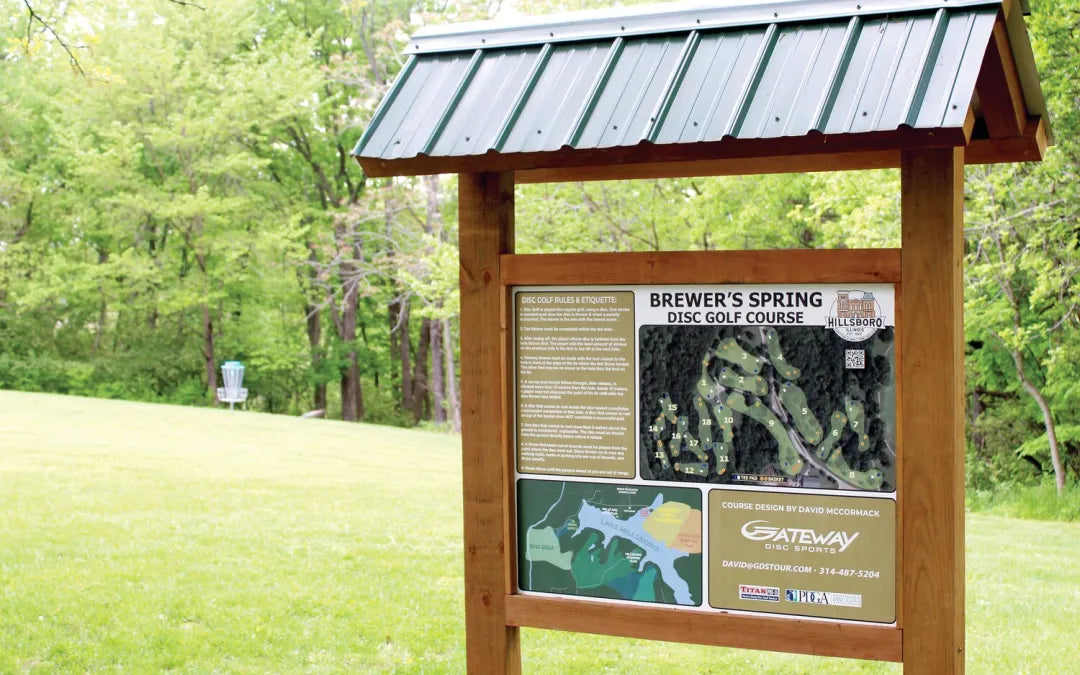 Disc Golf Course Design: Brewer’s Spring 18‑Hole Course
