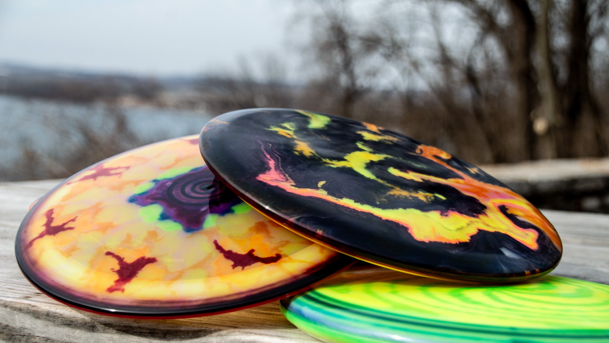 Disc Dyes by Emily