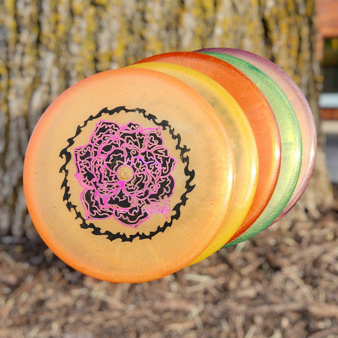 WoznBloom Diamond Metalflake Shaman - Black Rose