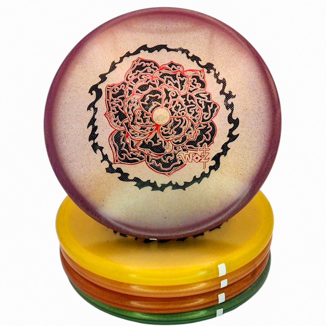 WoznBloom Diamond Metalflake Shaman - Black Rose