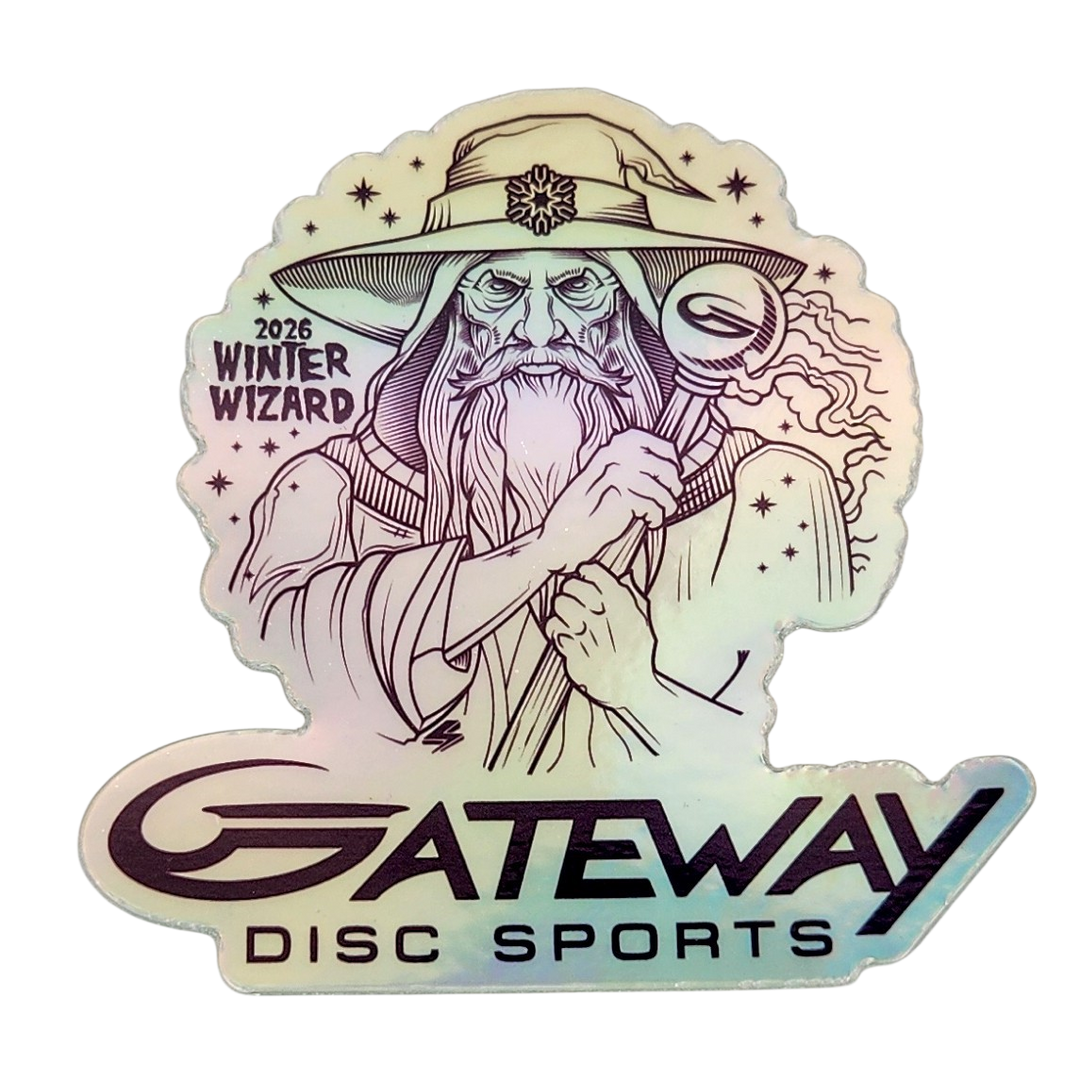 Holographic Sticker - Winter Wizard 26 Cutout