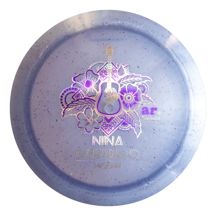 NIna Guerrero's Metal Flake Aura