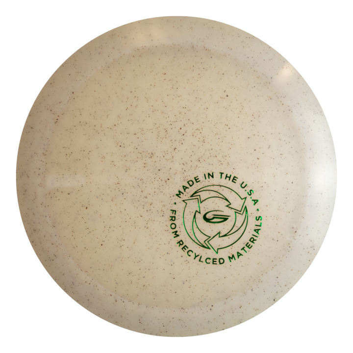 Diamond hemp Aura high speed driver with recycle symbol